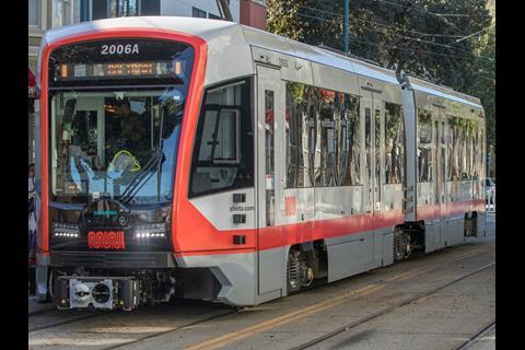 Siemens is supplying 219 light rail vehicles to San Francisco Municipal Transportation Agency.